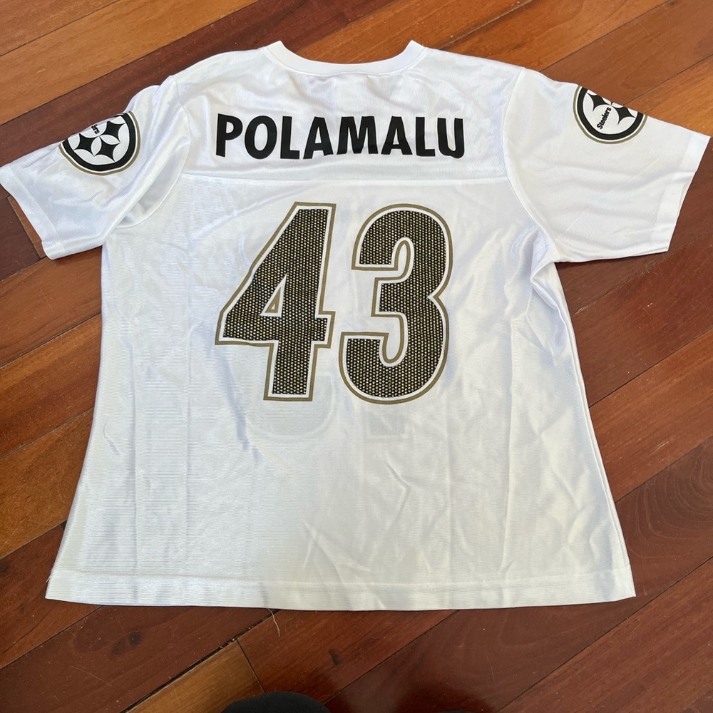 NFL Women's White Team Apparel NFL Pittsburgh Steelers Jersey